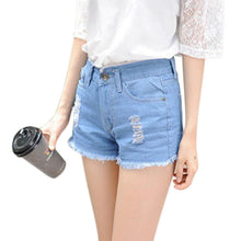 Load image into Gallery viewer, Blue Denim Shorts
