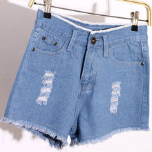 Load image into Gallery viewer, Blue Denim Shorts
