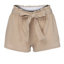 Load image into Gallery viewer, Casual Elastic Mid Waist Short
