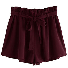 Load image into Gallery viewer, Casual Elastic Mid Waist Short