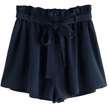 Load image into Gallery viewer, Casual Elastic Mid Waist Short