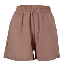 Load image into Gallery viewer, Cotton Linen Solid Color Short