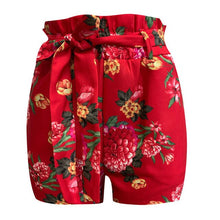 Load image into Gallery viewer, Print Mid Elastic Waist Short
