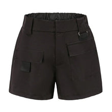 Load image into Gallery viewer, Elastic Waist With Bottoms Pocket Loose Short