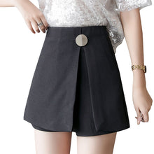 Load image into Gallery viewer, High waisted irregular a line short