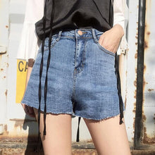 Load image into Gallery viewer, Casual Plus Size Womens High Waist Short