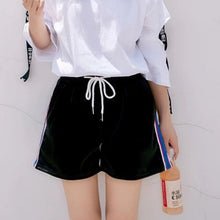 Load image into Gallery viewer, Striped Side Drawstring Short