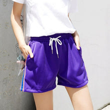 Load image into Gallery viewer, Striped Side Drawstring Short