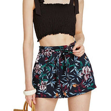 Load image into Gallery viewer, Floral Print Wide Leg Shorts
