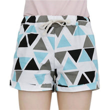 Load image into Gallery viewer, Elastic Waist White Short